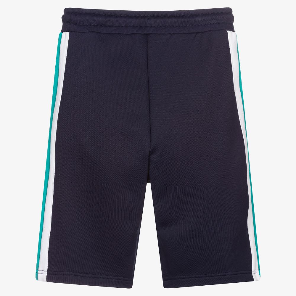 Diesel-Teen Boys Blue Jersey Shorts | Childrensalon Outlet