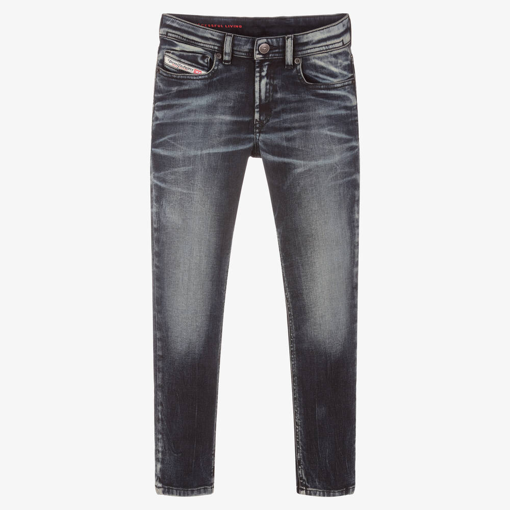 Diesel - Blaue Teen Skinny-Jeans für Jungen | Childrensalon