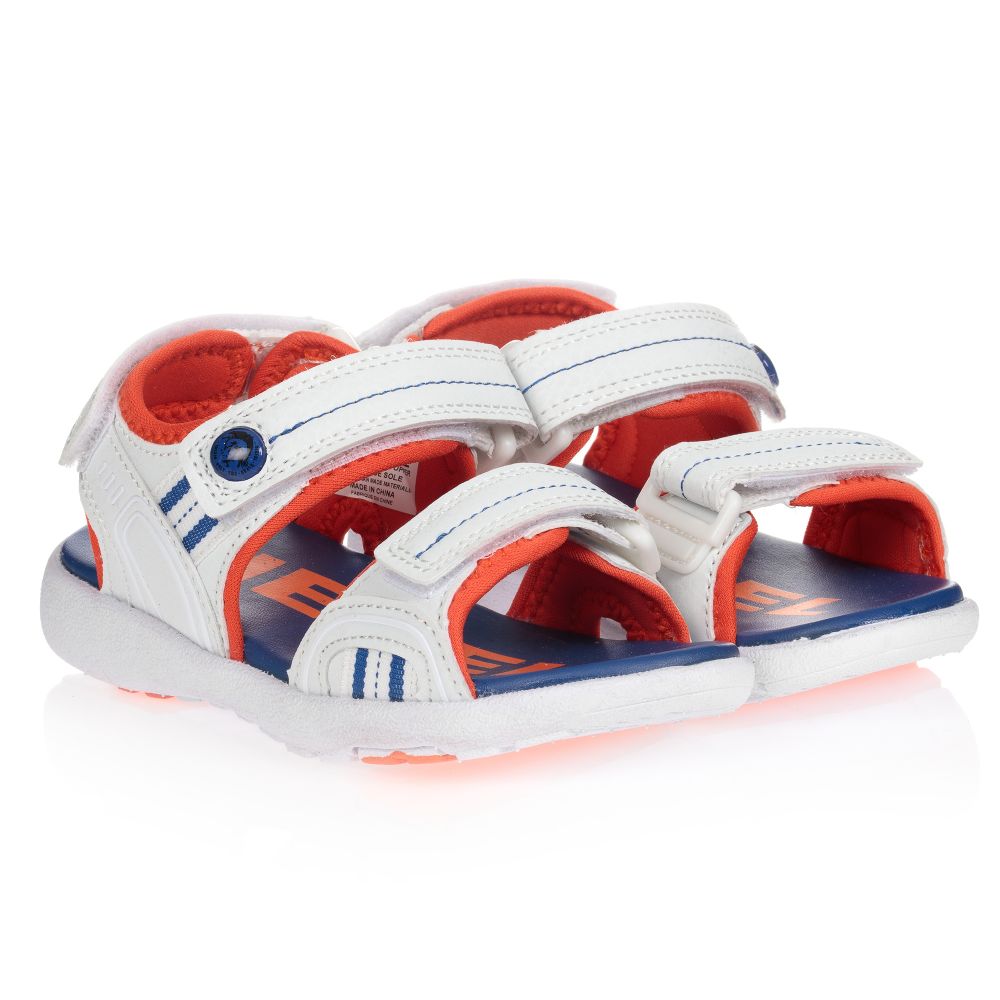 Diesel - White Strap Sandals | Childrensalon