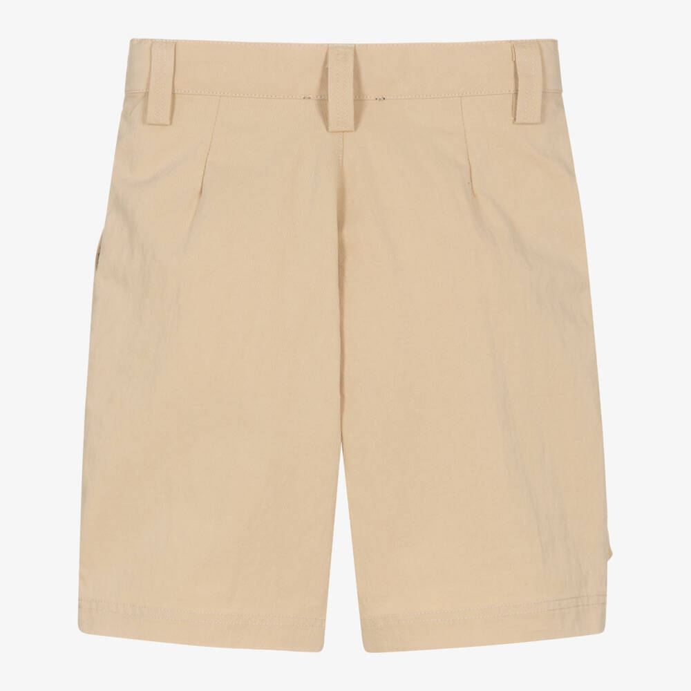DKNY-Beige Cargo Shorts | Childrensalon Outlet
