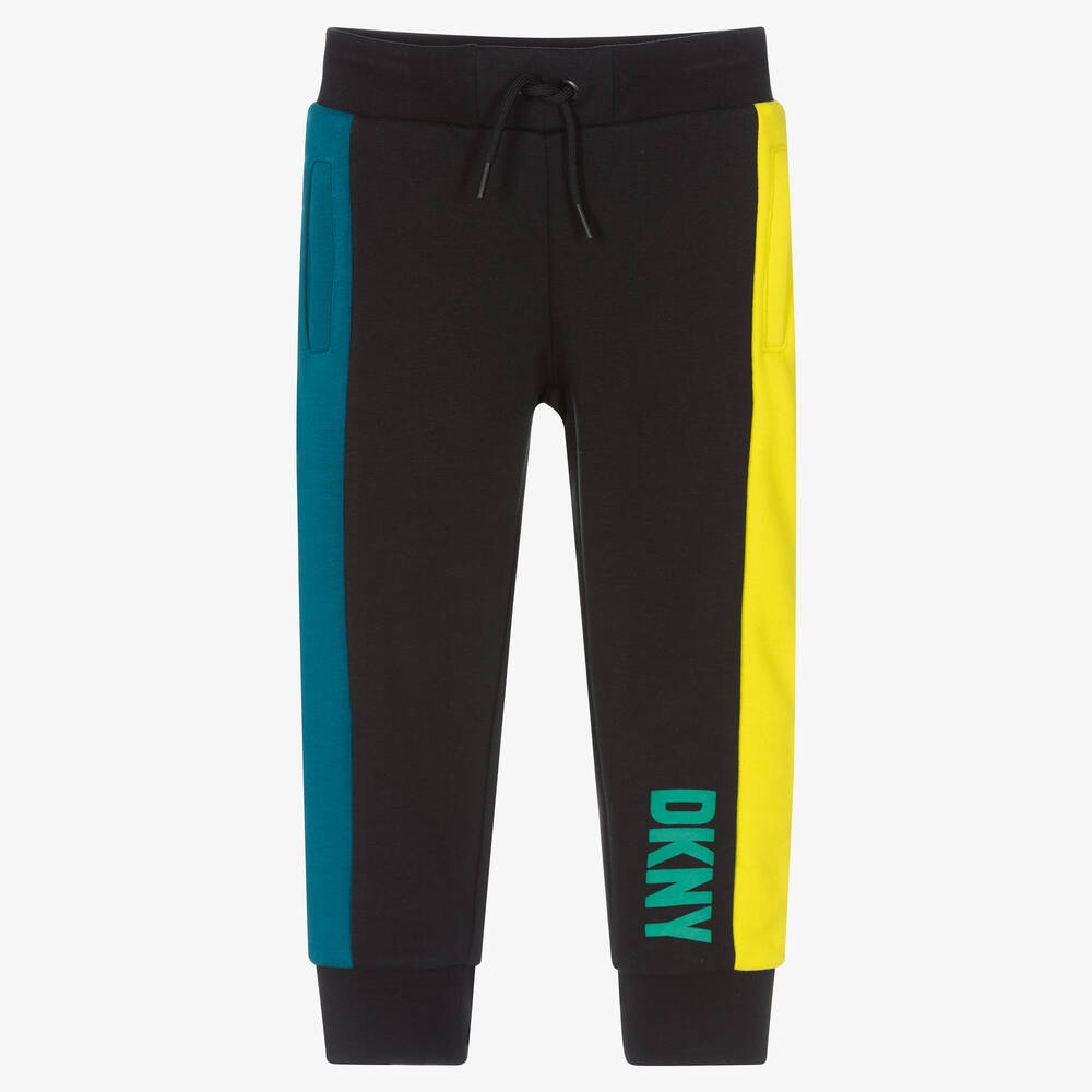 DKNY - Bas jogging noir colour block | Childrensalon