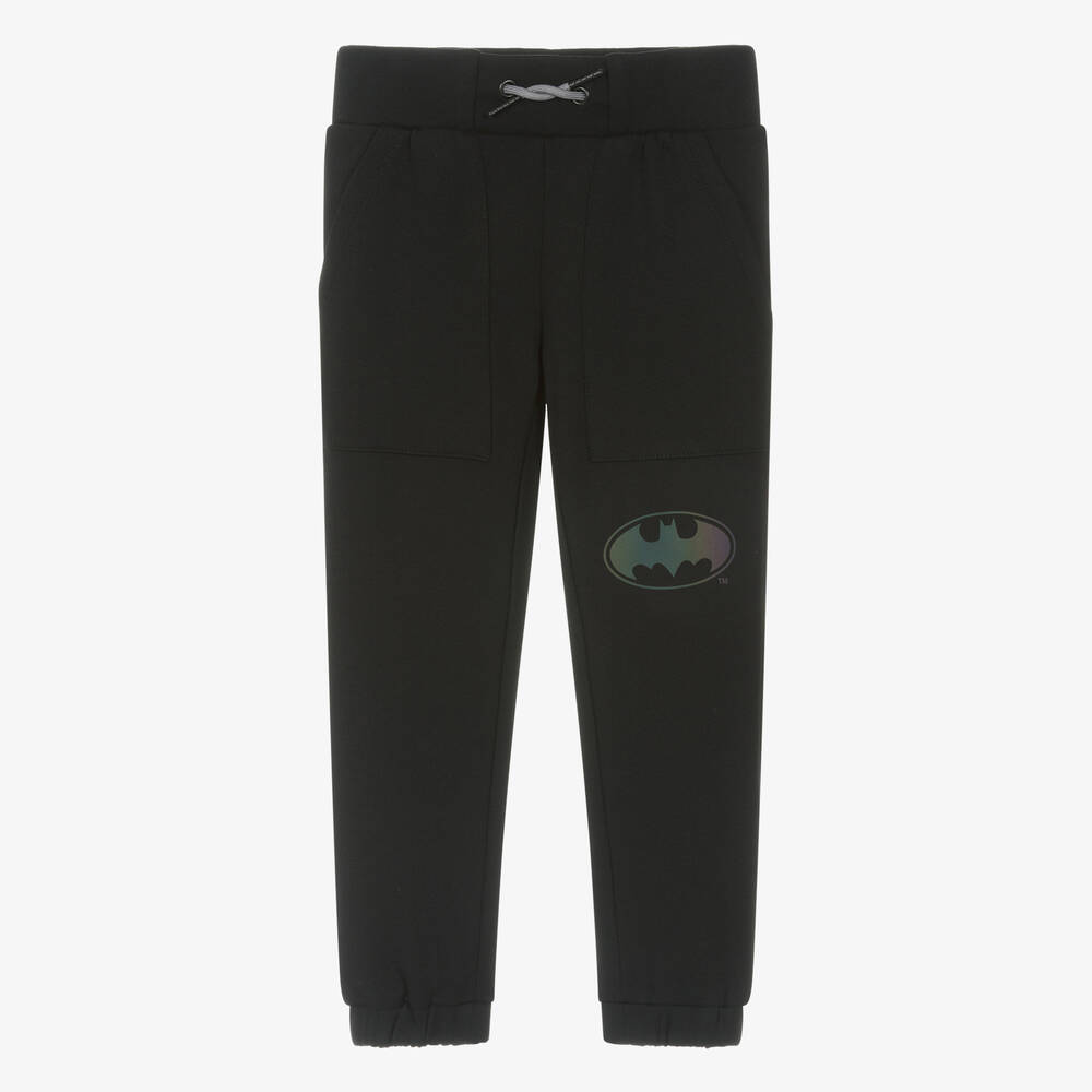 DKNY-Черные хлопковые джоггеры со знаком Бэтмена | Childrensalon Outlet