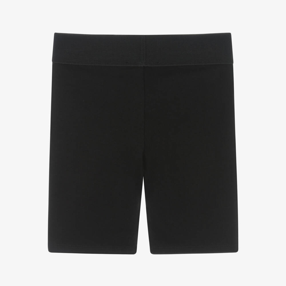DKNY-Черные велосипедные шорты с логотипом для девочек | Childrensalon Outlet
