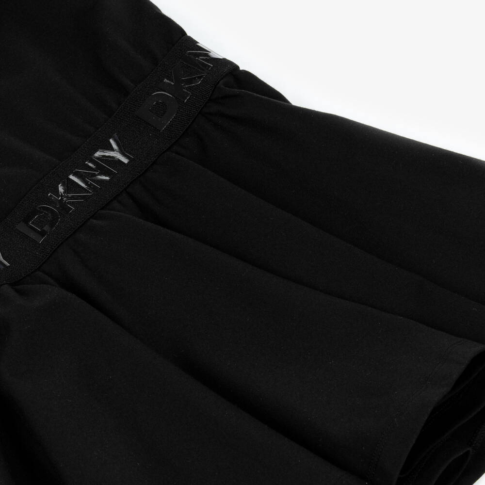 DKNY-Black Logo Dress | Childrensalon Outlet