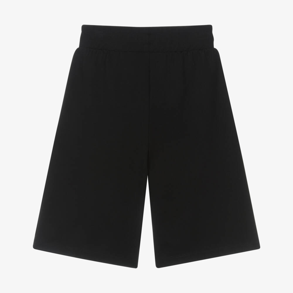 DKNY-Black Logo Shorts | Childrensalon Outlet