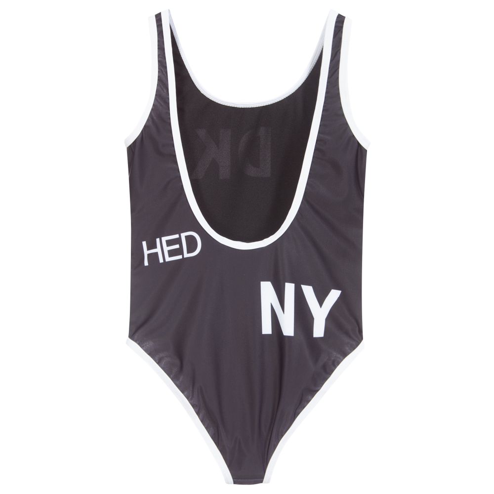 DKNY Black Logo Swimsuit Childrensalon Outlet