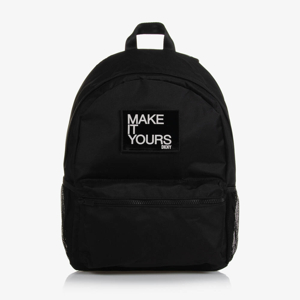 Black dkny backpack top