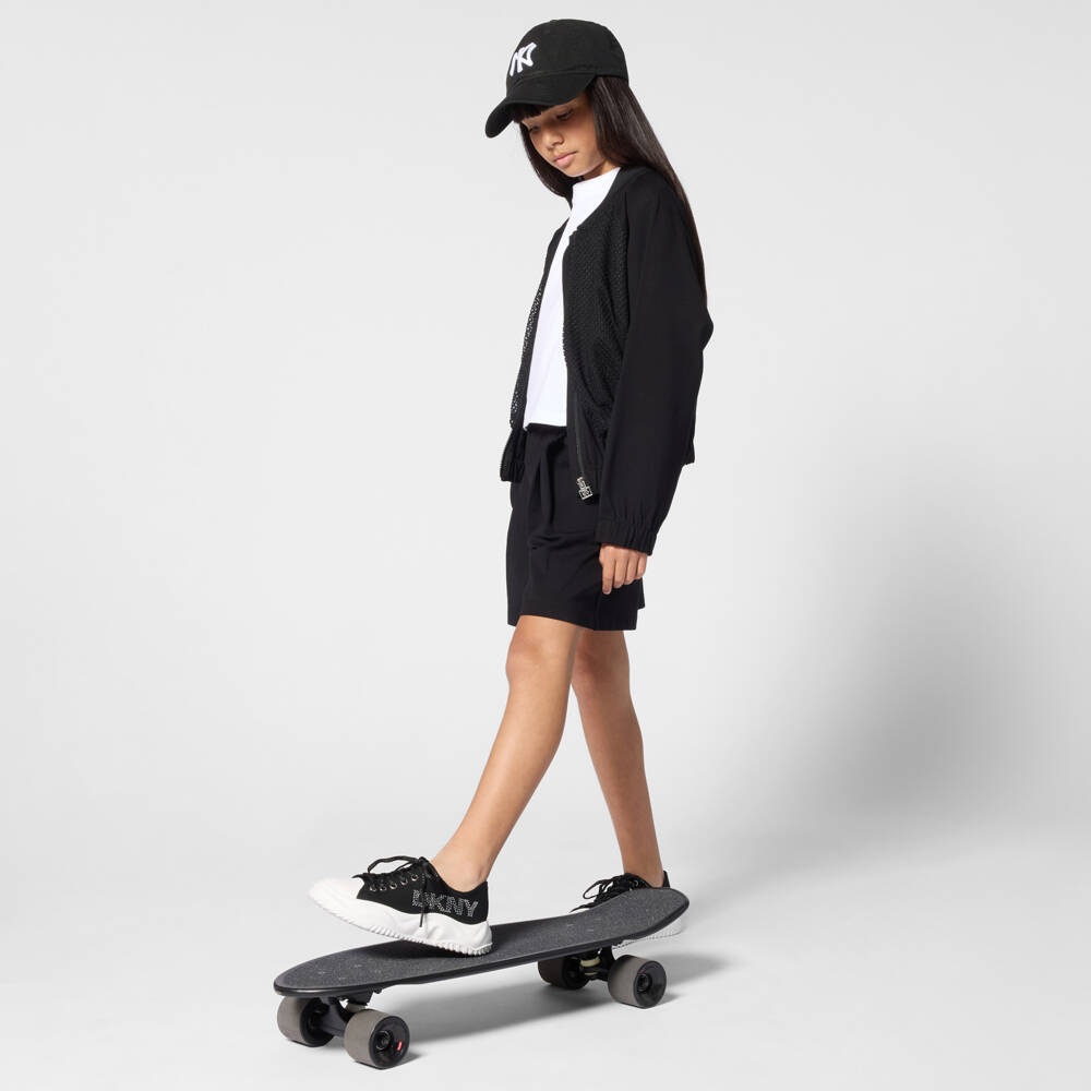 DKNY-Черные шорты для девочек | Childrensalon Outlet