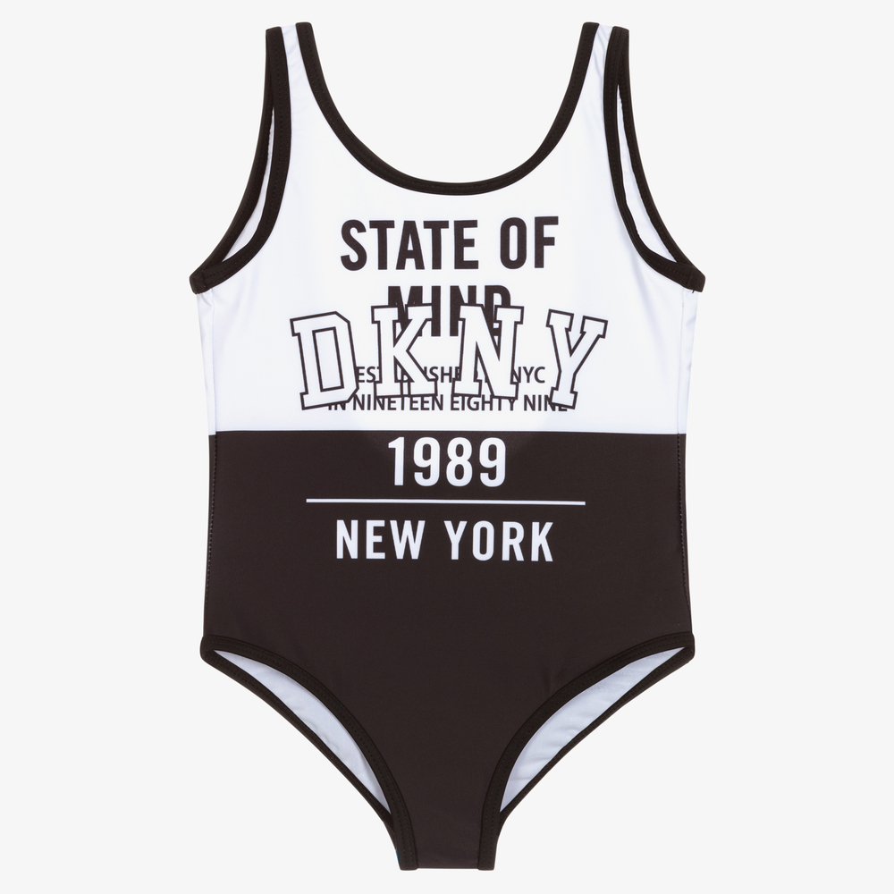 Dkny black one piece swimsuit store