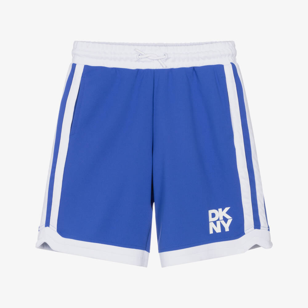 DKNY-Blue Logo Shorts | Childrensalon Outlet