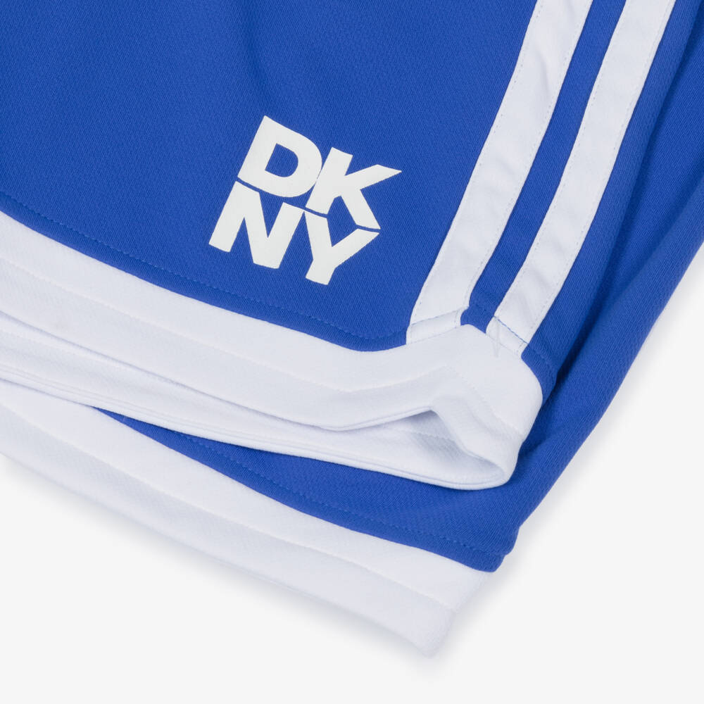 DKNY-Blue Logo Shorts | Childrensalon Outlet