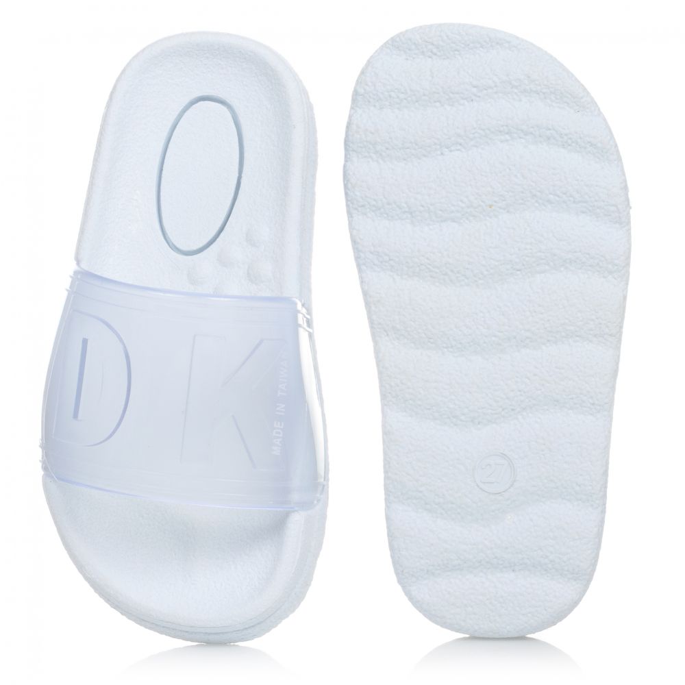 دكني-شبشب سلايدرز مطاط لون أزرق للبنات | Childrensalon Outlet