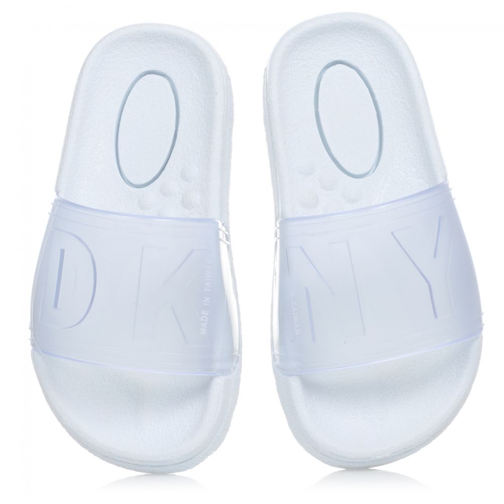 دكني-شبشب سلايدرز مطاط لون أزرق للبنات | Childrensalon Outlet