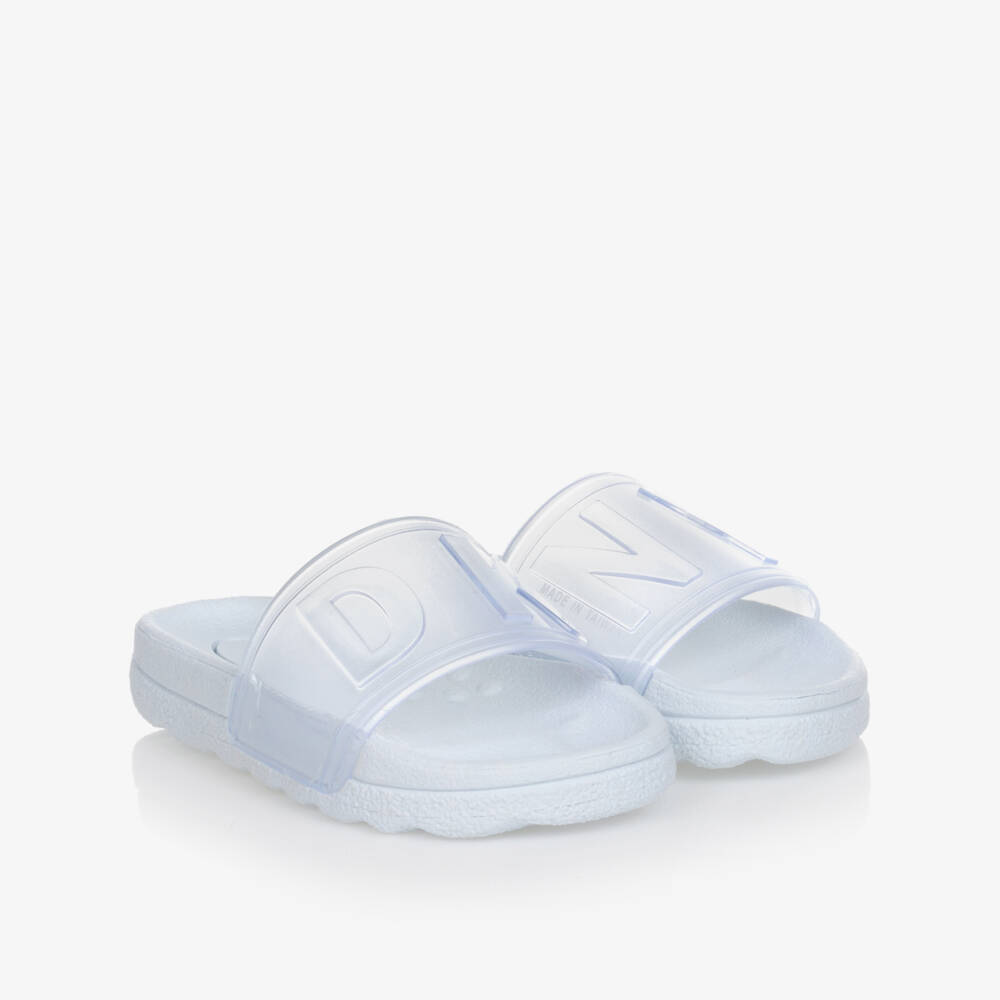 DKNY-Голубые шлепанцы | Childrensalon Outlet