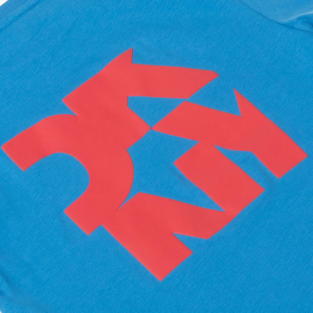 DKNY-Футболка из органического хлопка для мальчиков лазурная | Childrensalon Outlet