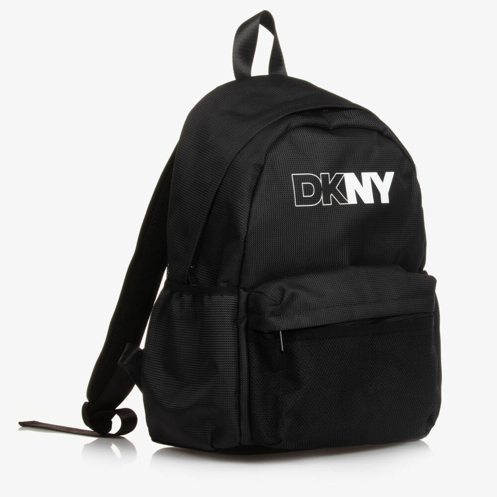 DKNY-حقيبة ظهر كانفاس لون أسود (38 سم) | Childrensalon Outlet