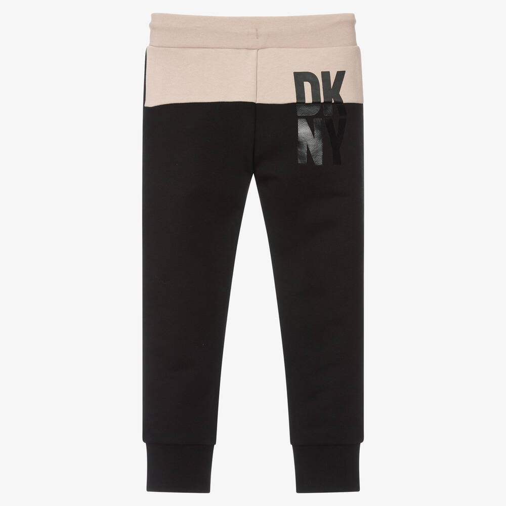 DKNY-Черные хлопковые джоггеры для мальчиков | Childrensalon Outlet