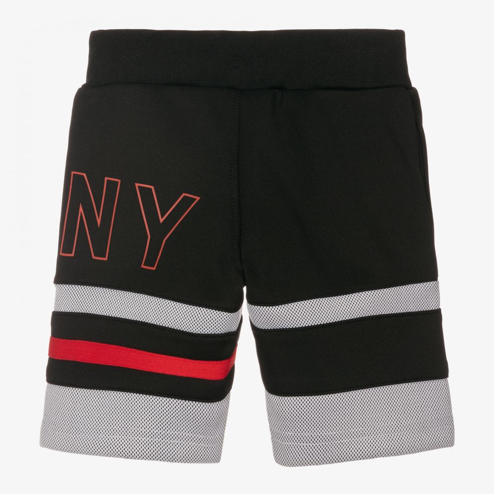 DKNY-Черные шорты из джерси для мальчиков | Childrensalon Outlet