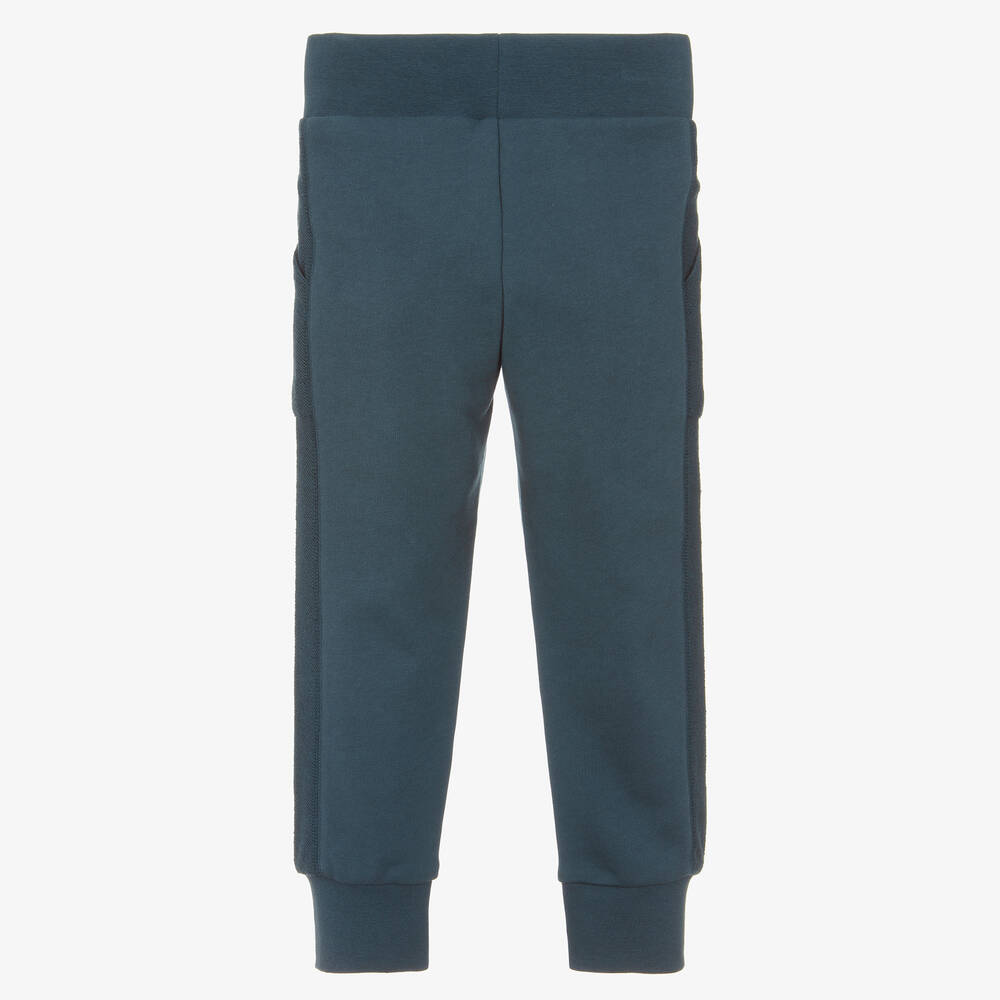 DKNY-جوغرز قطن لون أزرق للأولاد | Childrensalon Outlet