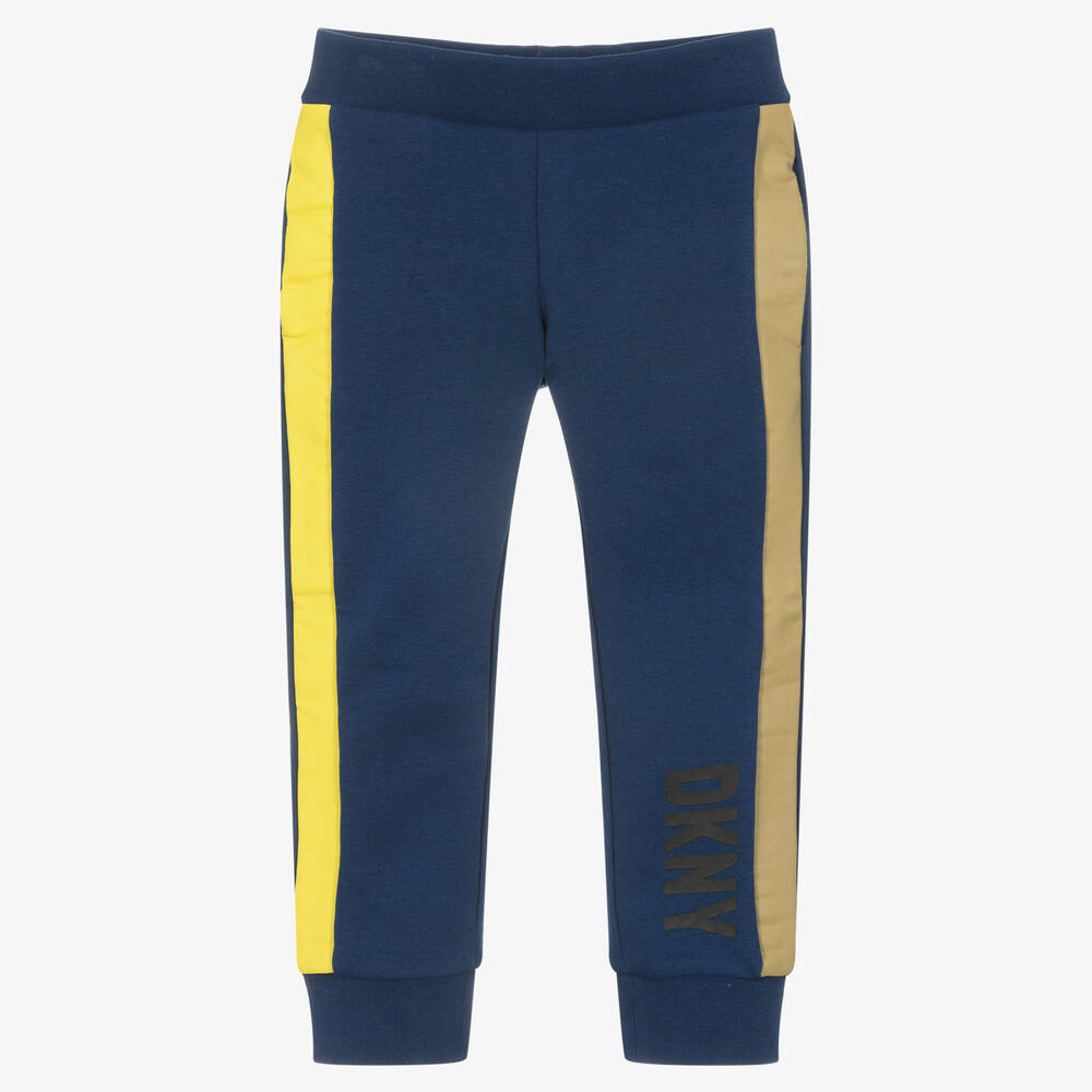 DKNY - Pantalon de jogging bleu en coton | Childrensalon