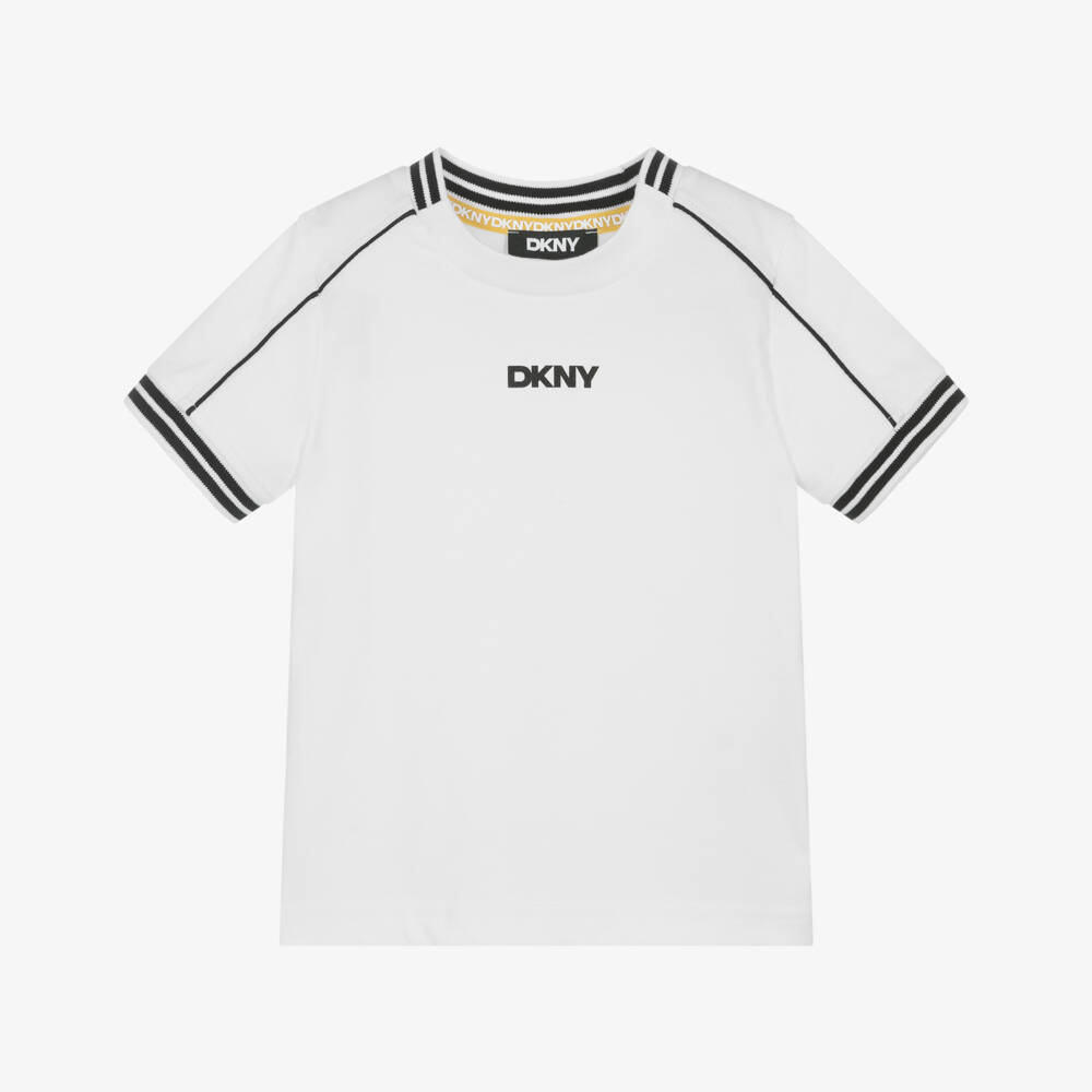 DKNY-Хлопковая футболка для мальчиков | Childrensalon Outlet