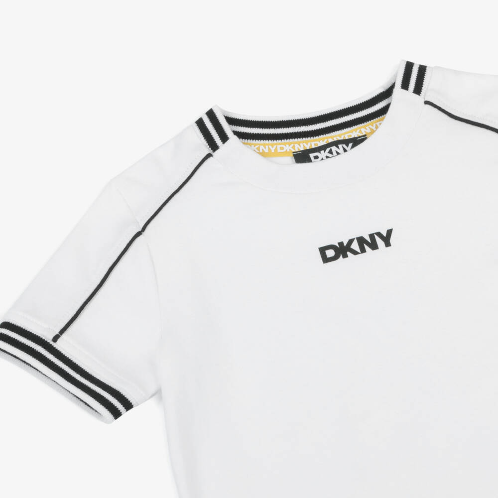 DKNY-Boys Crisp Cotton Tee | Childrensalon Outlet