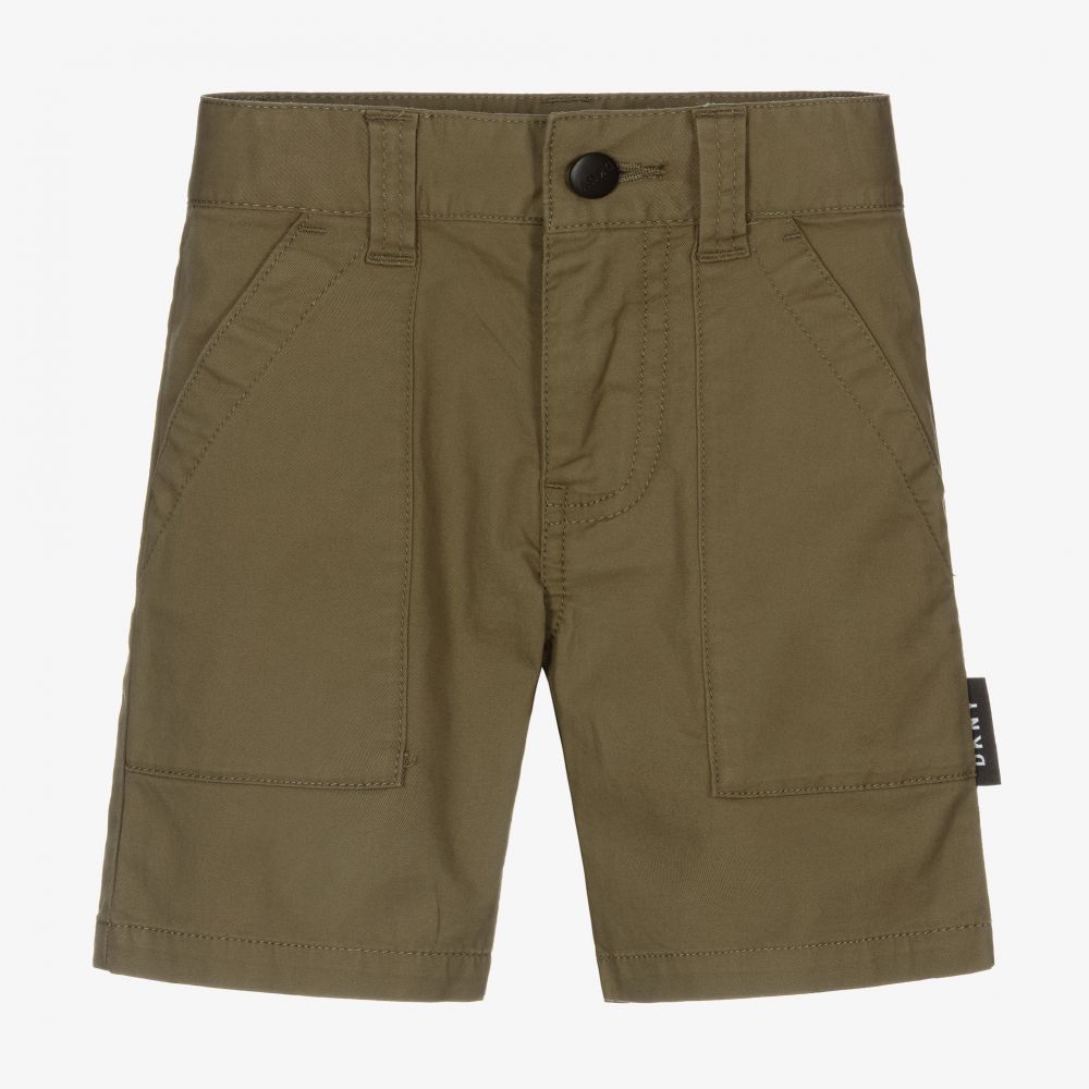 DKNY - Grüne Chino-Shorts aus Baumwolle (J) | Childrensalon