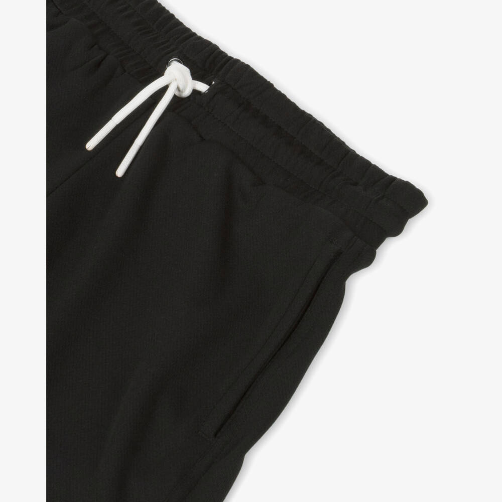 DKNY-Boys Sleek Black Athletic Shorts | Childrensalon Outlet