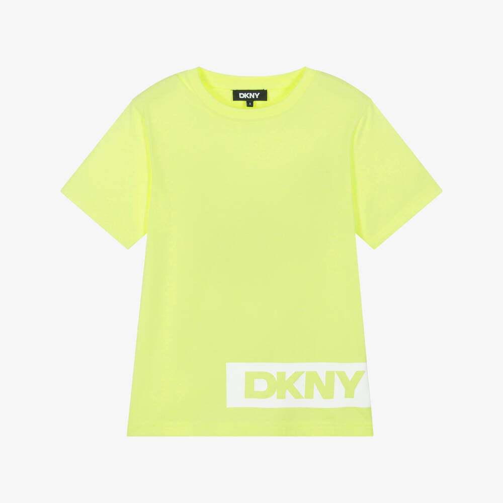 DKNY-تي شيرت صيفي بأكمام قصيرة للأولاد | Childrensalon Outlet