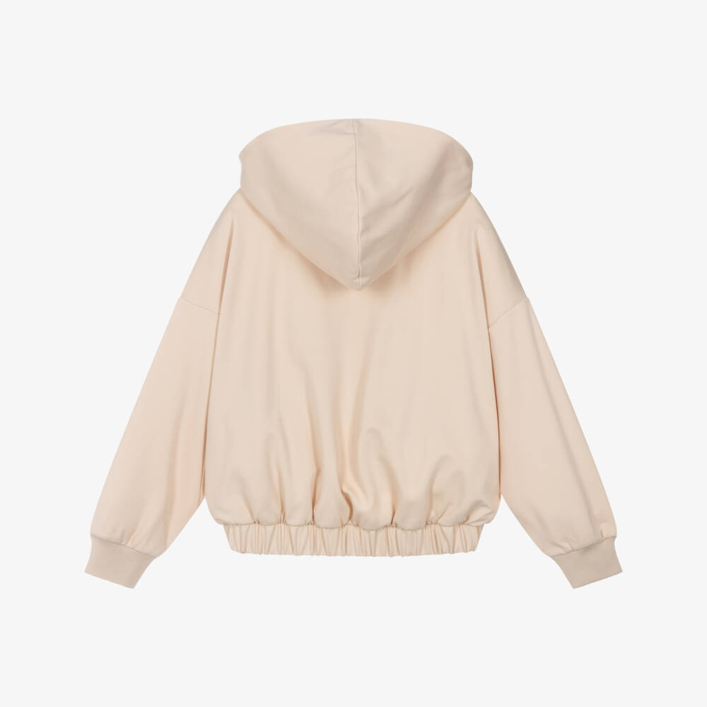 DKNY-هودي بيج بسحاب للبنات | Childrensalon Outlet