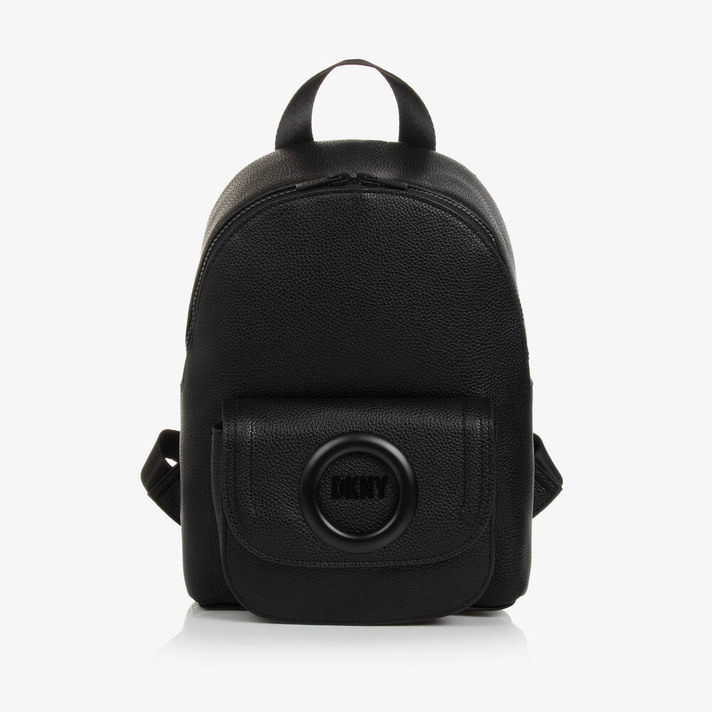 Dkny leather backpack hotsell