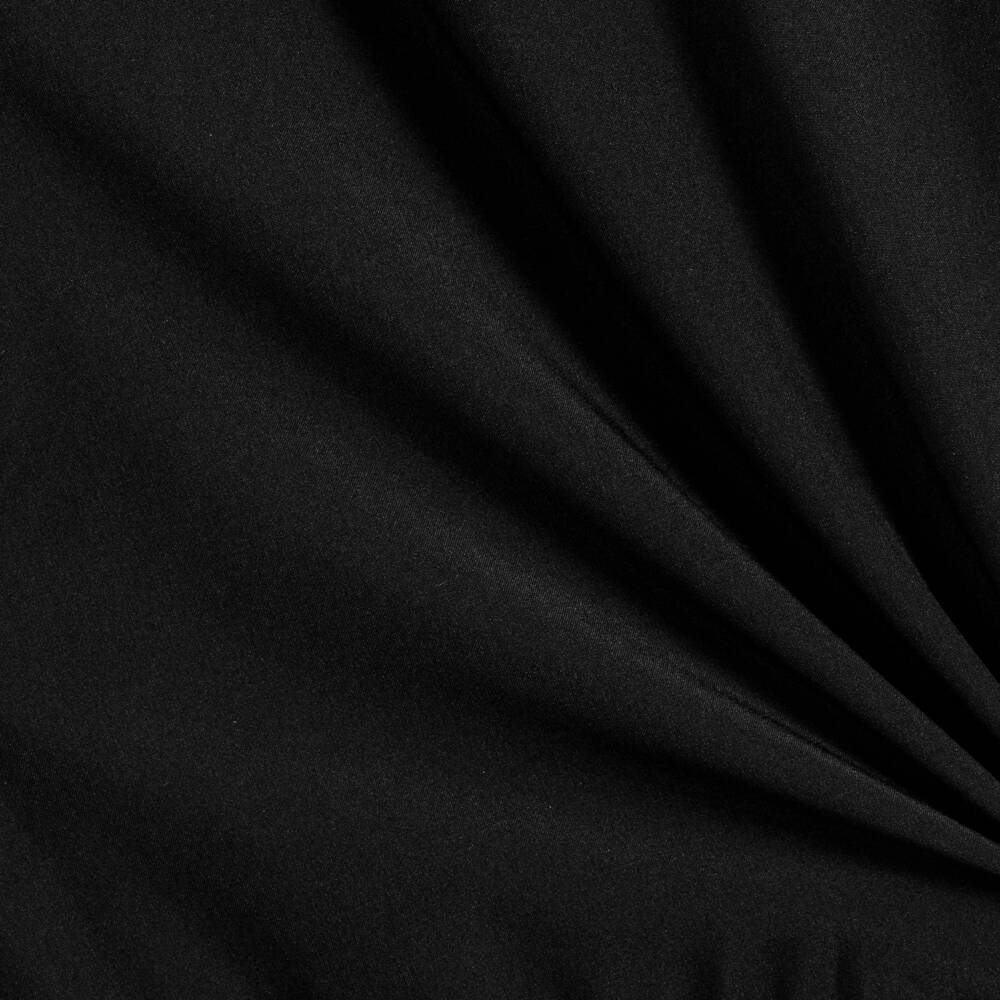 DKNY-Girls Black Hooded Zip Dress | Childrensalon Outlet