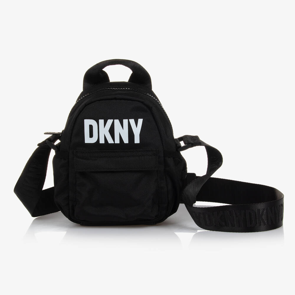 DKNY - Schwarze Umhängetasche (19 cm) | Childrensalon