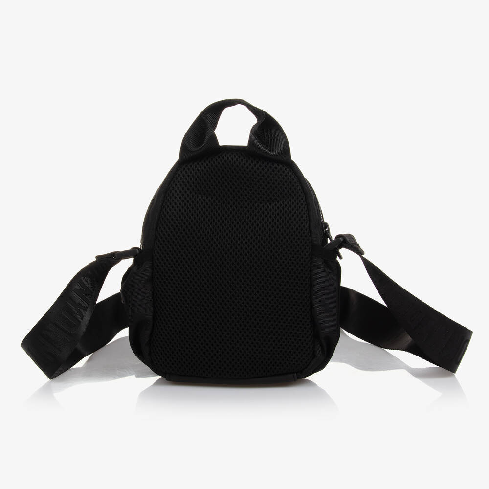 دكني-حقيبة كتف كانفاس لون أسود للبنات (19 سم) | Childrensalon Outlet