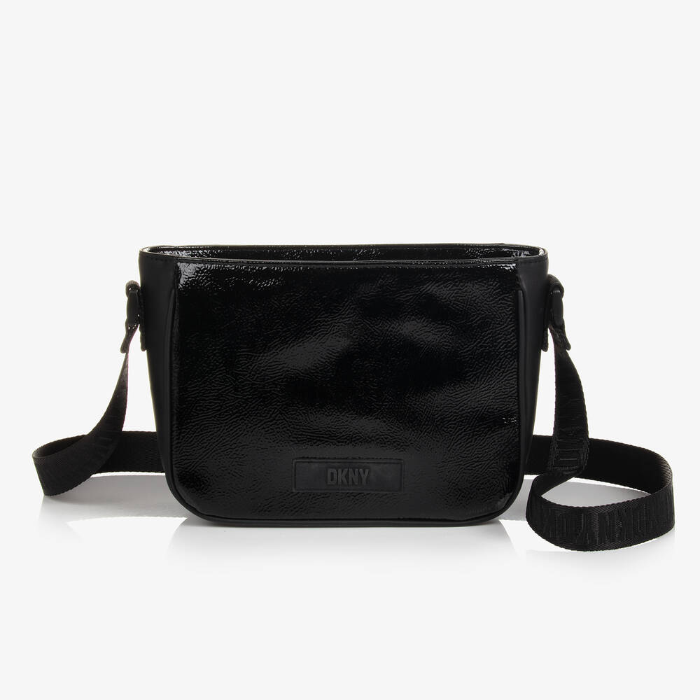 DKNY - Sac bandoulière noir fille (24 cm) | Childrensalon