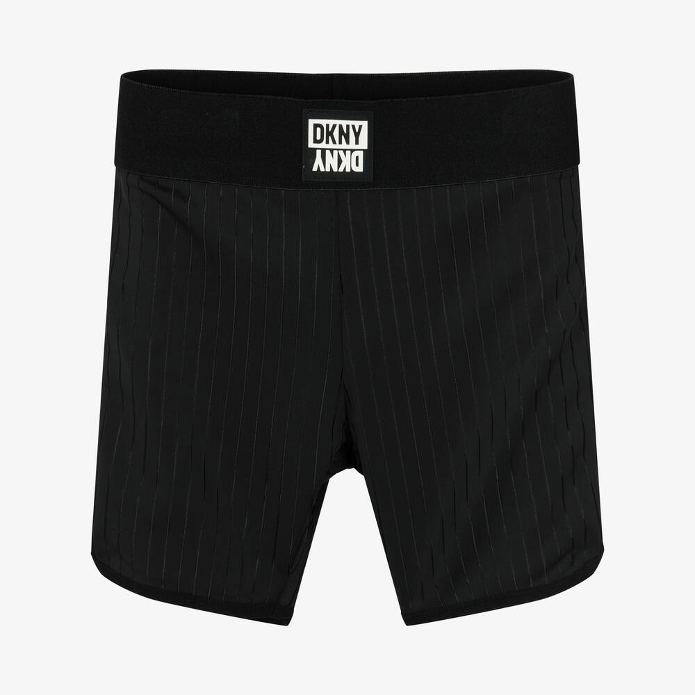 DKNY - Schwarze gestreifte Shorts | Childrensalon