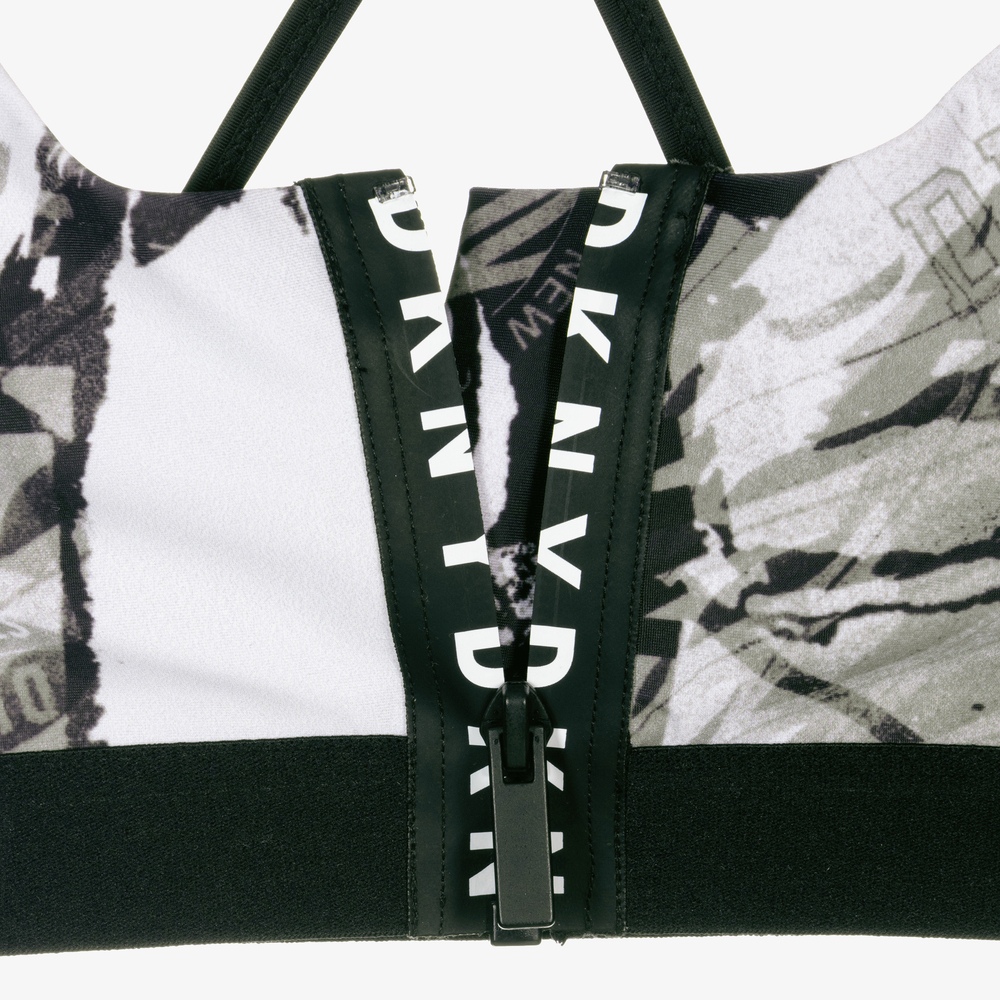 DKNY-Girls Black & White Bikini | Childrensalon Outlet
