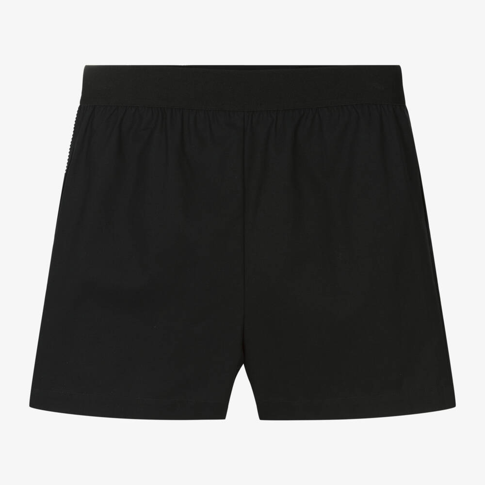 DKNY-Girls Cotton Twill Rhinestone Shorts | Childrensalon Outlet