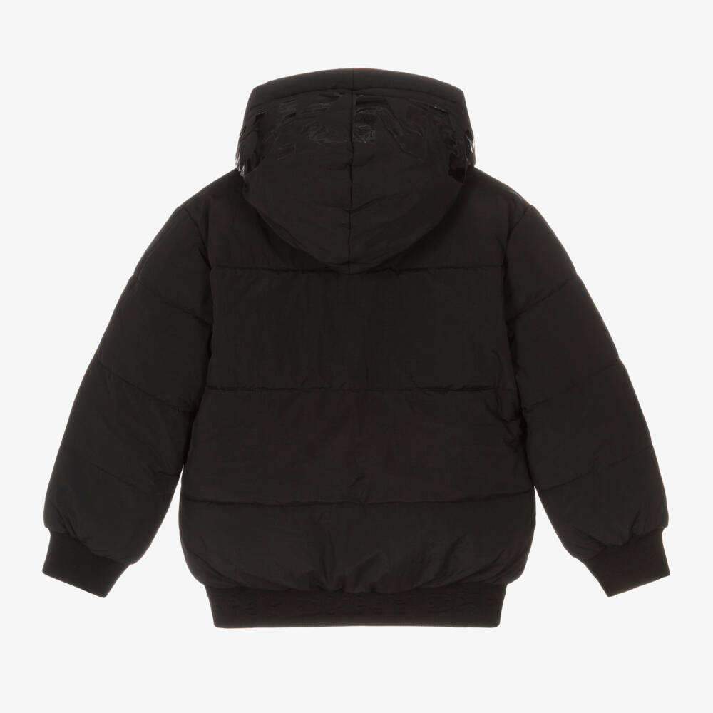 DKNY-Girls Ebony & Fuchsia Dual-Sided Jacket | Childrensalon Outlet