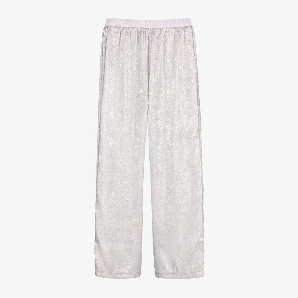 DKNY-Элегантные серые брюки из крепа для девочек | Childrensalon Outlet