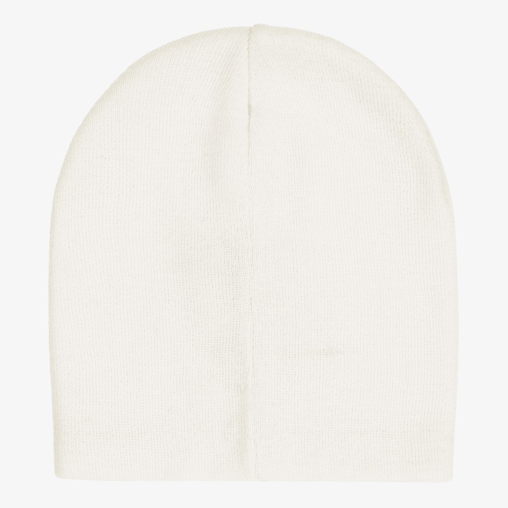 DKNY-Кремовая вязаная шапка для девочек | Childrensalon Outlet
