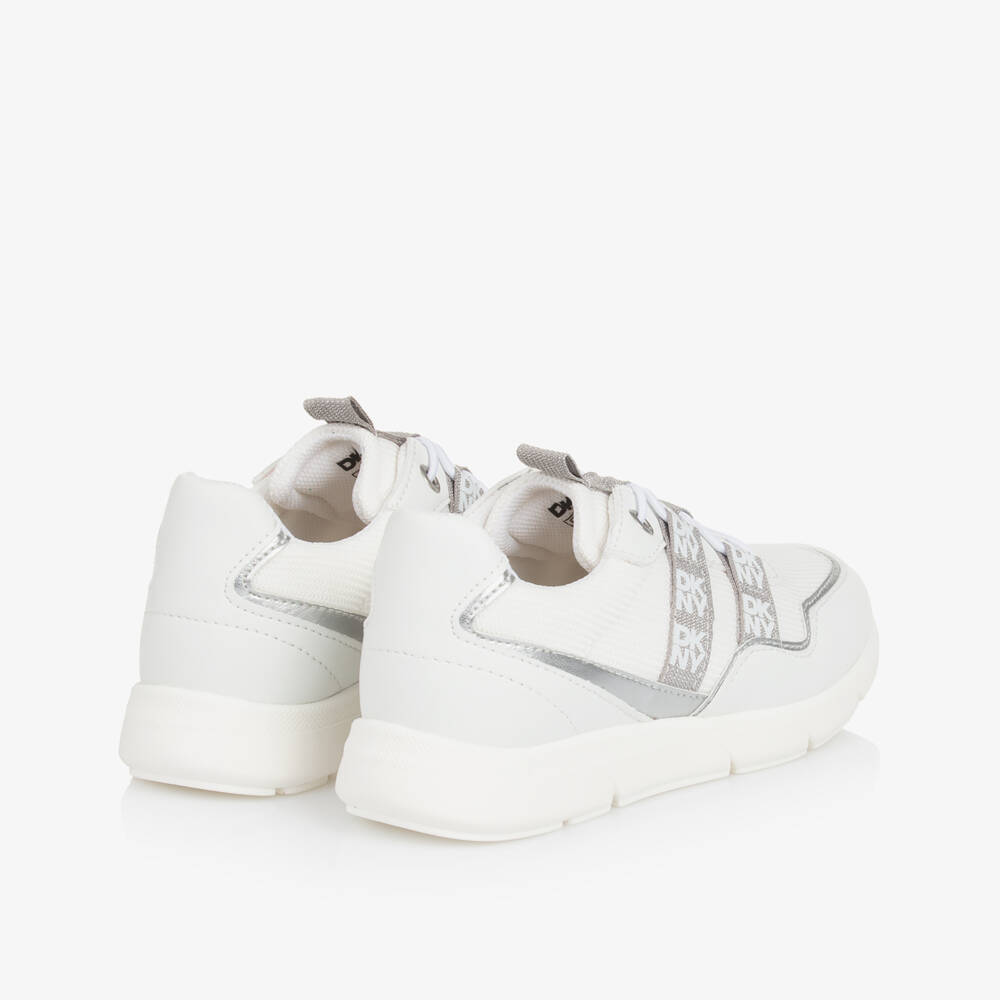 DKNY-Кремовые сетчатые кроссовки для девочек | Childrensalon Outlet