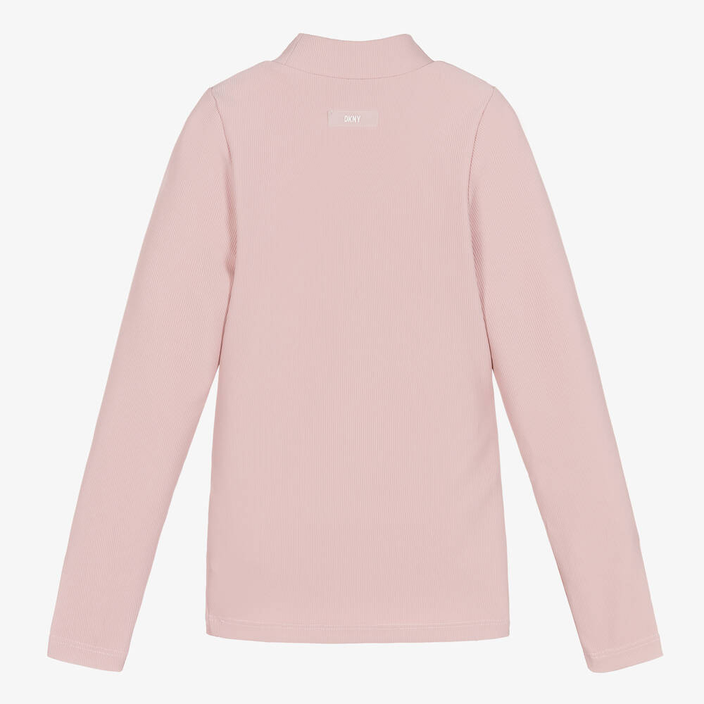 DKNY-Сиреневая водолазка в рубчик | Childrensalon Outlet