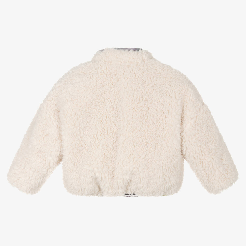 DKNY-Girls NYC Lights Reversible Jacket | Childrensalon Outlet