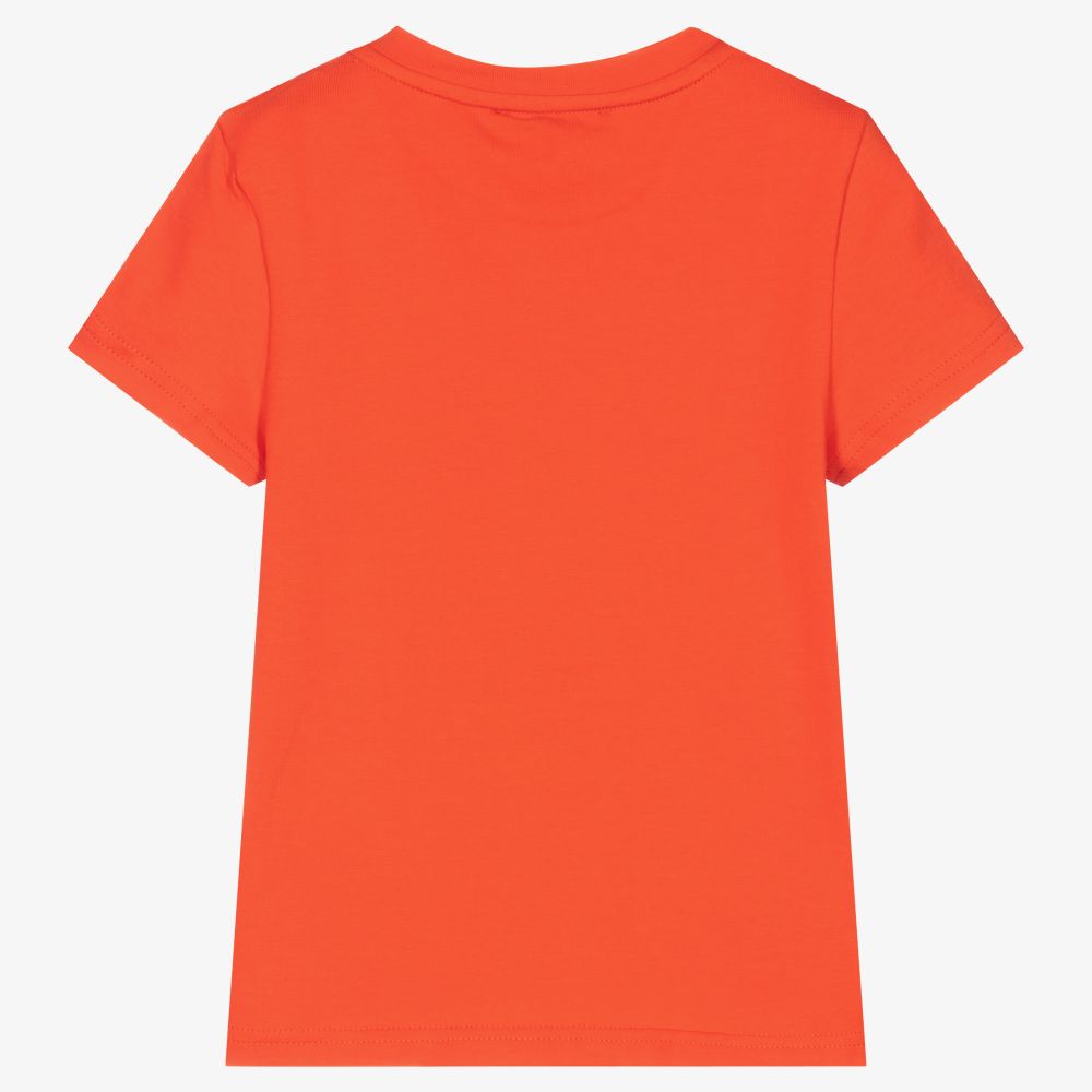 Tee shirt online orange fille