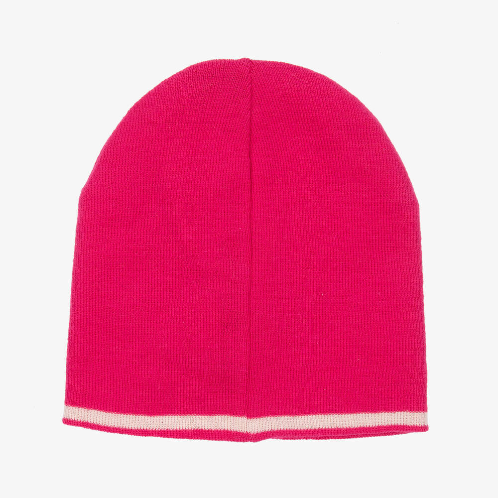 DKNY-Розовая вязаная шапка для девочек | Childrensalon Outlet