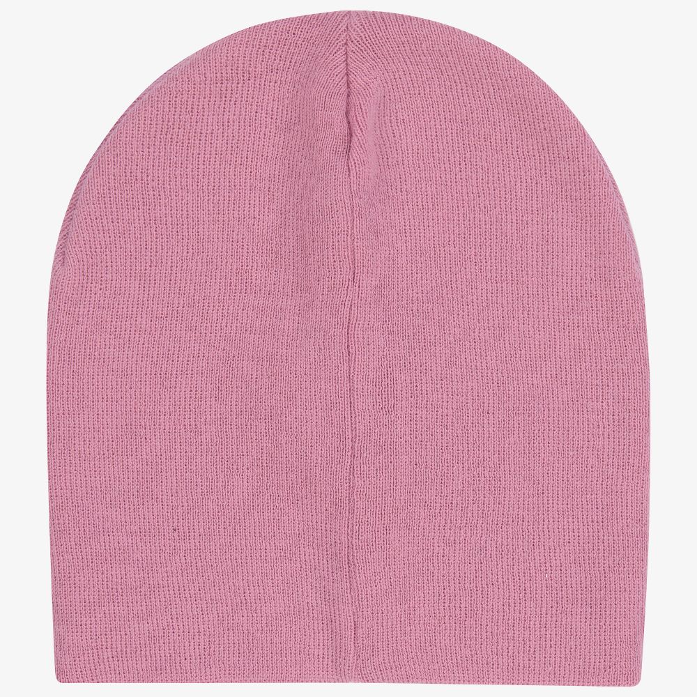 DKNY-Розовая вязаная шапка для девочек | Childrensalon Outlet