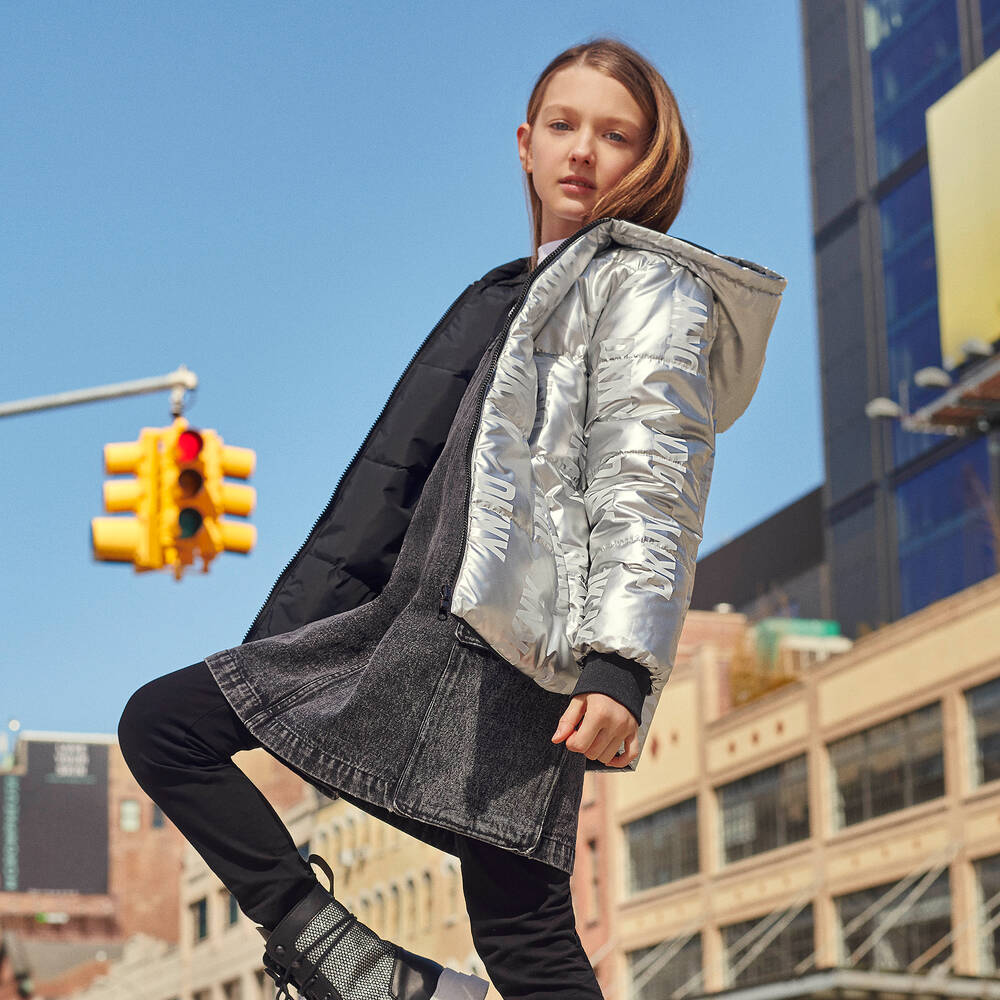 Dkny girls coat sales