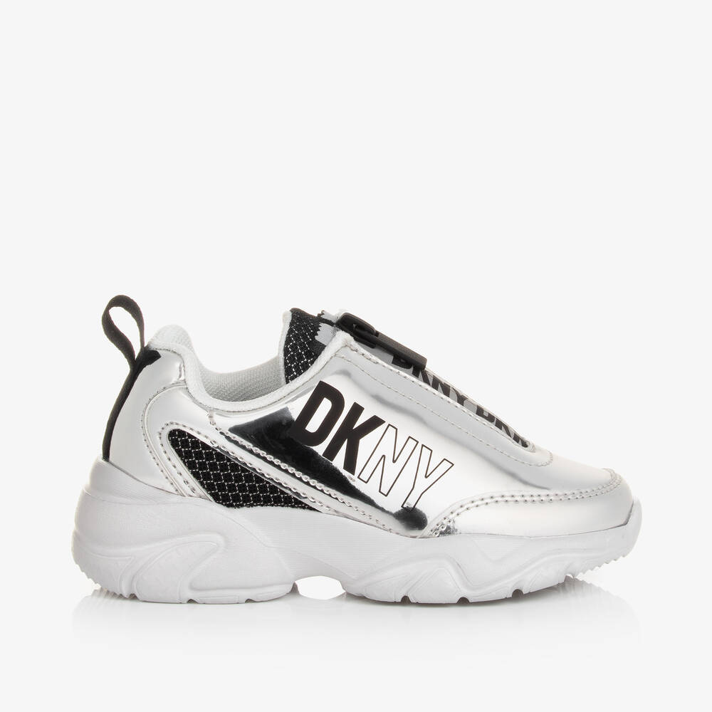 Dkny white trainers online