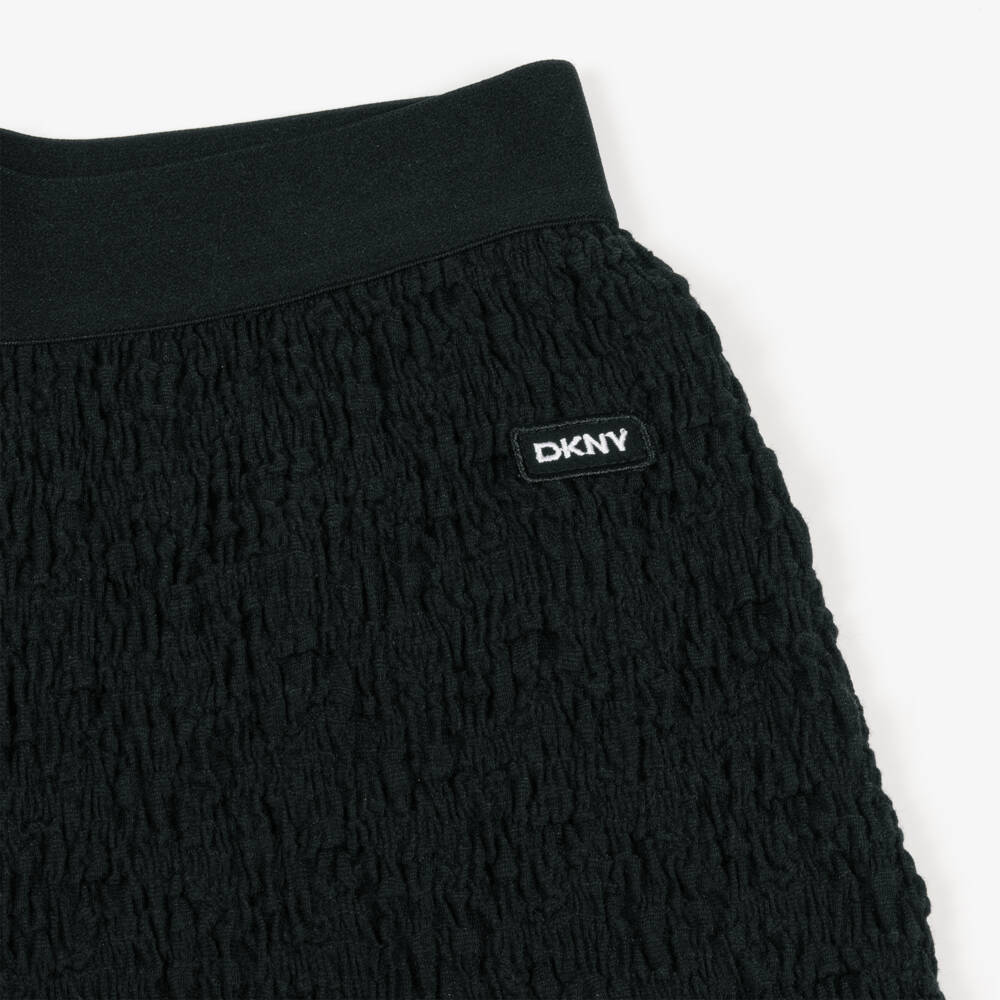 DKNY-Girls Sleek Textured Knit Trousers | Childrensalon Outlet